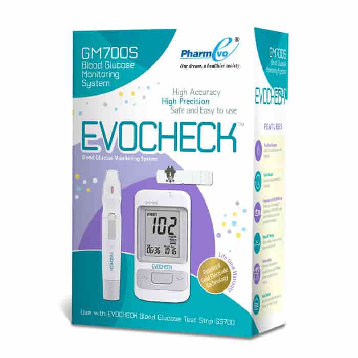Evo Check GM700S Blood Glucose Monitor