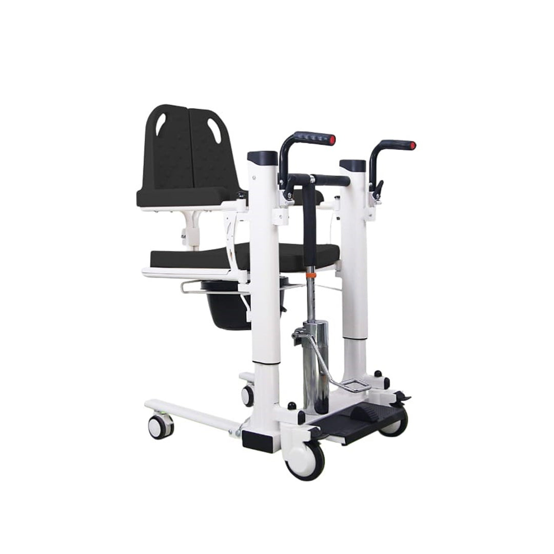 Hydraulic Patient Lifting Transfer Commode Chair SA118LG(6)-46
