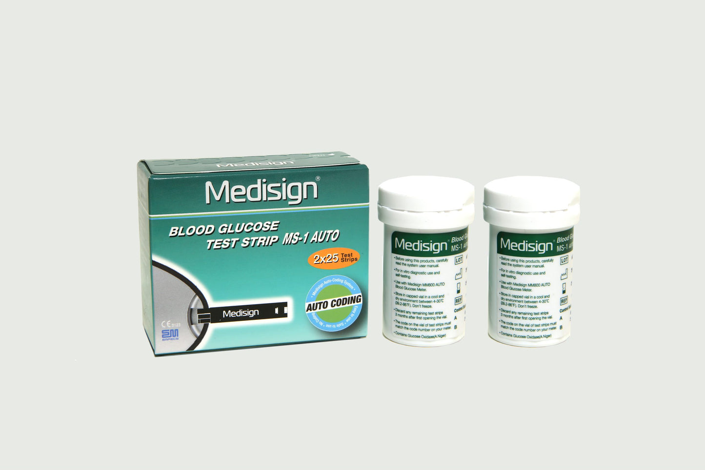 Medisign MS-1 Blood Glucose Strips 25's