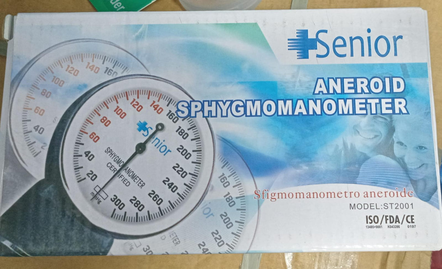 Senior Eneroid Sphygmomanometer BPM Manual