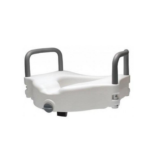 Removable Toilet Commode Raised Extension Seat for Longer Height