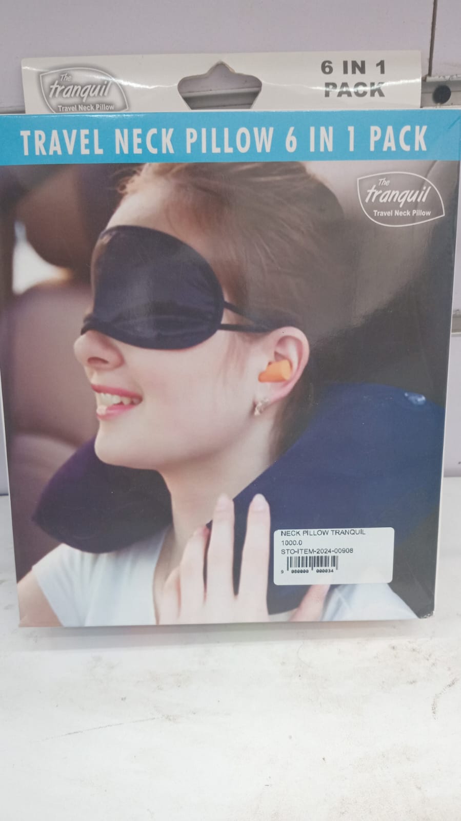 The Tranquil Travel Neck Pillow 6 in 1 Pack