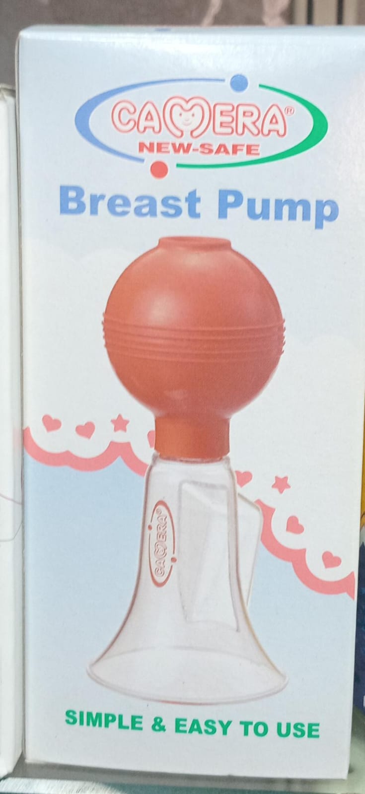 CAMERA BREAST PUMP
