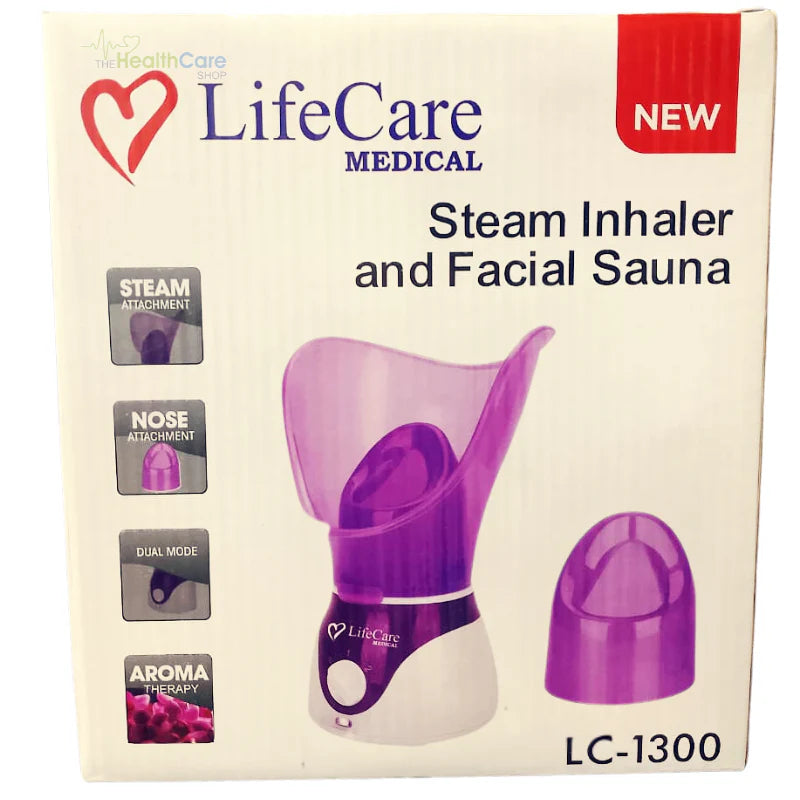 LifeCare Steam Inhaler & Facial Sauna LC-1300